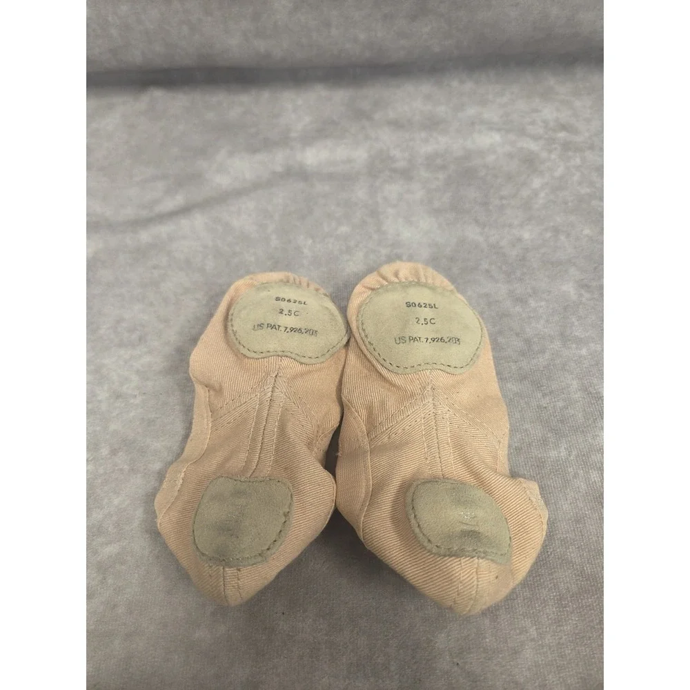 Toddler Pink Ballet Slippers Size 2.5